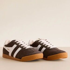 Gola Women’s Elan Leather Sneaker in Movha and White Size 9